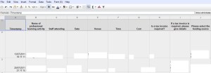 screenshot of spreadsheet in google