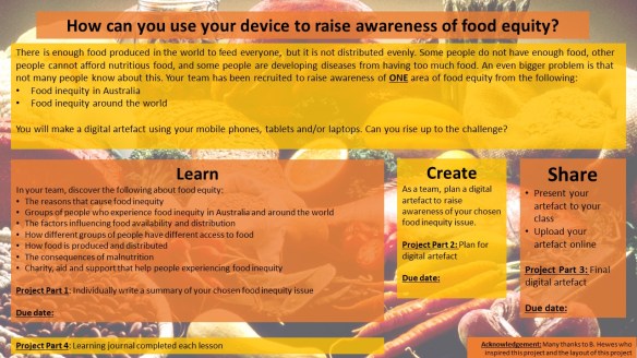 image of project outline