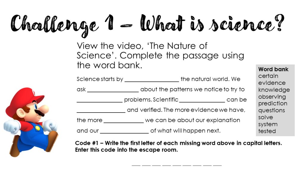 Image showing challenge 1